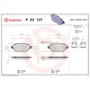 Jeu de 4 plaquettes de frein BREMBO P 23 137X - Réf. 131P23137X