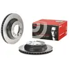 Jeu de 2 disques de frein vernis BREMBO 09.C987.21 - Réf. 1393835