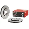 Brembo Disque de frein, ventilé de l'intérieur, Essieu avant, par ex. pour VW
