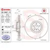 Disque de frein BREMBO 09D89713 avant, ventilé, à haute teneur en carb...