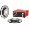 Jeu de 2 disques de frein vernis BREMBO 09.C743.11 - Réf. 1393815