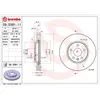 Jeu de 2 disques de frein vernis BREMBO 09.D391.11 - Réf. 1393854