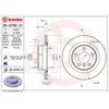 Jeu de 2 disques de frein vernis BREMBO 09.9793.21 - Réf. 1394321