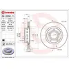Jeu de 2 disques de frein vernis BREMBO 09.D230.11 - Réf. 1393848
