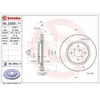 Jeu de 2 disques de frein vernis BREMBO 09.D253.11 - Réf. 09.D253.11