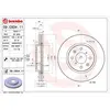 Jeu de 2 disques de frein vernis BREMBO 09.C934.11 - Réf. 1393829