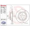 Disque de frein BREMBO 09D68911 arrière, ventilé, 1 pièce