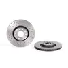 Jeu de 2 disques de frein Xtra BREMBO 09.9369.1X - Réf. 1394251