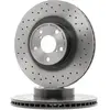 Jeu de 2 disques de frein Xtra BREMBO 09.9077.1X - Réf. 1394218