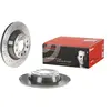 Jeu de 2 disques de frein Xtra BREMBO 08.A202.1X - Réf. 1393189