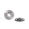 Jeu de 2 disques de frein Xtra BREMBO 09.5166.1X - Réf. 09.5166.1X