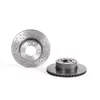 Jeu de 2 disques de frein Xtra BREMBO 09.6924.1X - Réf. 09.6924.1X