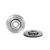 Jeu de 2 disques de frein Xtra BREMBO 09.5745.2X - Réf. 1394011