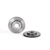 Jeu de 2 disques de frein Xtra BREMBO 09.7806.1X - Réf. 1394134