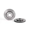 Jeu de 2 disques de frein Xtra BREMBO 09.8411.1X - Réf. 1394180
