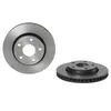 Jeu de 2 disques de frein vernis BREMBO 09.C003.11 - Réf. 1393756
