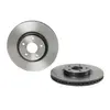 Jeu de 2 disques de frein vernis BREMBO 09.C138.11 - Réf. 1393766