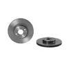 Jeu de 2 disques de frein vernis BREMBO 09.C136.11 - Réf. 09.C136.11