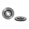 Disque de frein BREMBO 0984851X avant, perforé, ventilé, perforé, 1 pièce
