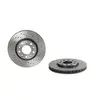 Jeu de 2 disques de frein Xtra BREMBO 09.A721.1X - Réf. 1393680