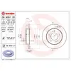 Jeu de 2 disques de frein vernis BREMBO 08.9081.21 - Réf. 1393554