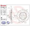 Jeu de 2 disques de frein Xtra BREMBO 09.8665.1X - Réf. 09.8665.1X