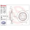Jeu de 2 disques de frein vernis BREMBO 09.C180.11 - Réf. 1393775