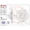 Jeu de 2 disques de frein Xtra BREMBO 09.A921.1X - Réf. 1393702