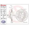 Jeu de 2 disques de frein Xtra BREMBO 09.9768.1X - Réf. 1394316