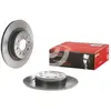 Brembo Jeu de 2 disques de frein, poinçonn, Essieu arrière, par ex. pour Opel