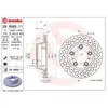BREMBO Disques de frein pour PORSCHE: 911, Cayman (Ref: 09.6665.11)