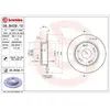 Jeu de 2 disques de frein vernis BREMBO 08.B439.11 - Réf. 1393245