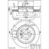 Jeu de 2 disques de frein vernis BREMBO 09.7720.11 - Réf. 1394690