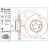 BREMBO Disques de frein pour LAND ROVER: Range Rover (Ref: 09.8555.21)