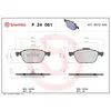 Kit de plaquettes de frein, frein à disque P 24 061 Brembo P24061