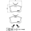 Kit de plaquettes de frein, frein à disque P 85 066 Brembo P85066