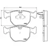 Brembo P06021 Plaquettes de Frein Avant