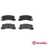 Kit de plaquettes de frein, frein à disque P 83 015 Brembo P83015