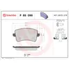 Brembo P85099 Plaquettes de Frein Arrière