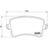 BREMBO Plaquettes de frein X4 pour AUDI: Q5, A5, A4, SQ5 (Ref: P 85 099X)