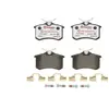 Jeu de 4 plaquettes de frein Xtra BREMBO P 85 020X - Réf. 1396420
