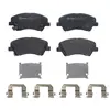 Brembo Kit de plaquettes de frein, frein à disque, Essieu avant, par ex. pour KIA