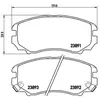 BREMBO P 30 018X Brake Pad