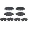 Kit de plaquettes de frein, frein à disque P 49 053 Brembo P49053