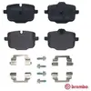 Kit de plaquettes de frein, frein à disque P 06 101 Brembo P06101