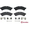 Kit de plaquettes de frein, frein à disque P A6 030 Brembo PA6030