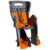 Siège porte-bébé Bellelli Little Duck Relax cadre arrière gris orange