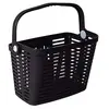 Panier plastique Plaza XL noir - Bellelli - Fixation pour VAE - 34x18x25