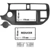 Phonocar Cache Autoradio Kia Rio 2012 À 2015