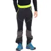 La Sportiva Kyril Pant M homme - Pantalon ski de randonnée Black / Lime Punch S